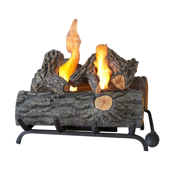 Electric Logs Gas Fireplace Inserts & Logs You'll Love Wayfair